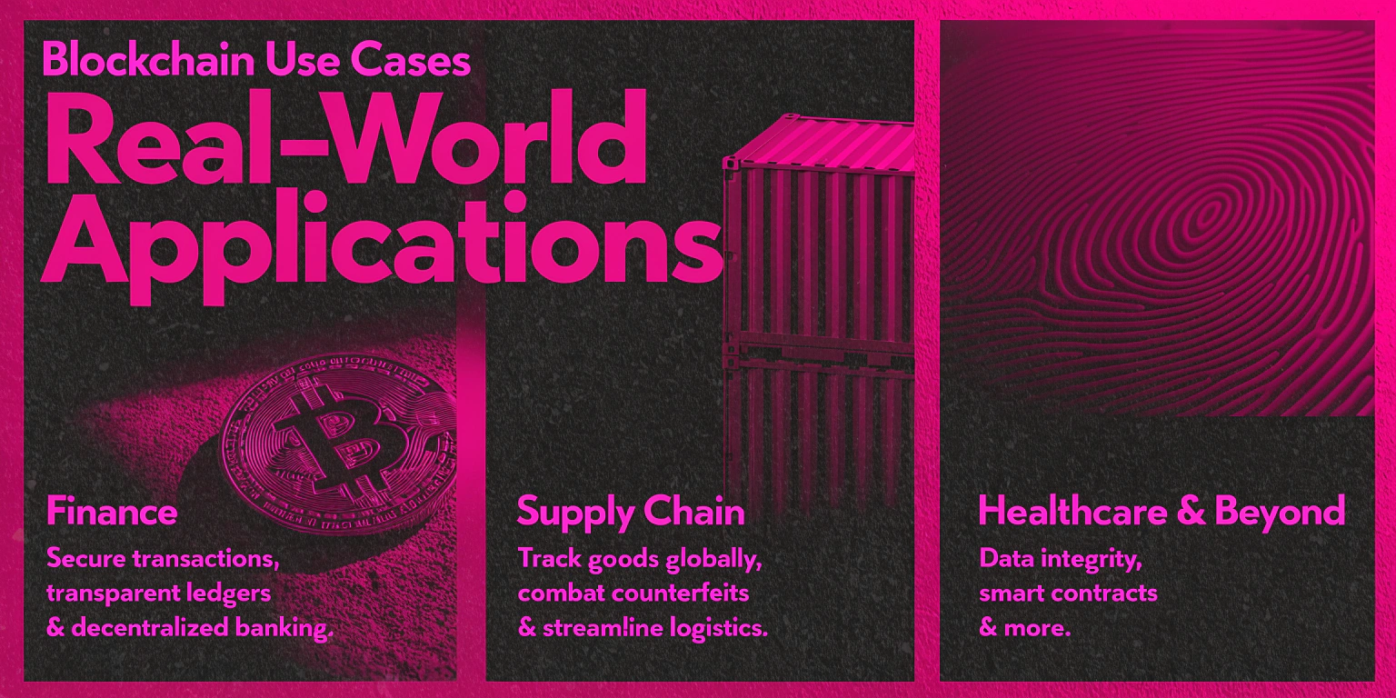 Blockchain Use Cases 2025 | Finance, Supply Chain & Beyond